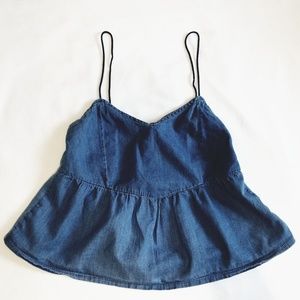 [SOLD] Zara peplum top